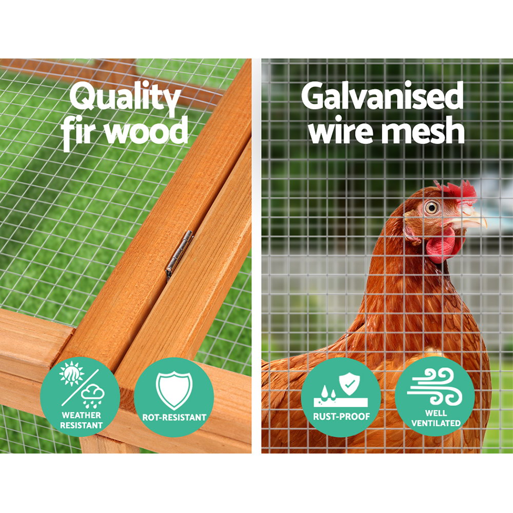 NNEDSZ Rabbit Hutch Chicken Coop